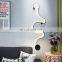 Modern Curved Line Wall Decorative Lighting Indoor LED Wall Lamp For Hotel Bar