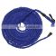 50ft 75ft EXPANDING50FT 75FT 100FT EXPANDABLE FLEXIBLE Garden Hose Pipe with Multifunction Spray Gun Nozzle Blue