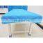 Medical Hotel Use Non Woven Fabric Made Waterproof Disposable Hospital Fitted Bed Sheet Cover
