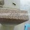 Top surface flamed   pink granite  paving stone 600X900