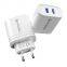 Factory Custom QC 3.0 USB Wall Charger US EU Charger for iPhone Travel Adapter Fast Charger