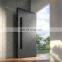 Mahogany external solid hardwood modern design pivot design custom solid wood exterior fiberglass entry doors