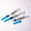 Safety ad syringe 2 parts disposable auto destruct self destructive 1ml 0.5ml auto disable syringe with needle