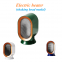 Intelligent shaking head electric heater