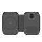 3-in-1 Magnetic Foldable Wireless Charging Station Travel-friendly Phone Smart Watch Charger Power Adapter Phone Holder Included