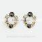 2015 Earrings wholesale rhinestone crystal earrings fashion stud earrings