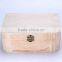 New design customized Nature veneer material wood box packaging
