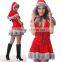 Wholesale Sexy Fashion Cheap Christmas Party Dress Hot Sweet Santa Christmas Costume