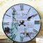 New Products Wholesale Cheap Handmade Antique Wooden Clock Wall Clock