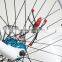 4 Mounting Position ABS Material Waterproof 1 LED Cool Gift Bike Spoke Light