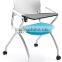 mesh fabric office chair with writing board for taining room