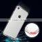 360 full covered Transparent acrylic anti fall protective tpu+pc phone case for iphone 7