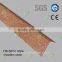 HS 605A L shape wall outside corner guard for wall protection with wood color