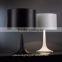 Modern Aluminium Black Table Lamp for living room hotel lobby cafe bar etc. PLT8064