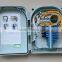 16 core FTTH outdoor fiber optic terminal box with PC/ABS material