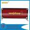 Custom Metal Frame Outdoor Crowd Control Barrier Banner Stanchion