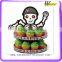 hot sale supermarket and promotion christmas party cardboard cupcake artificial christmas tree stand