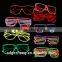 Wholesale el Wire Framed Colorful Glasses for Party Wedding in USA Market