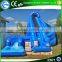 Best selling crazy game giant adult inflatable double lane slip slide