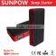 SUNPOW T3 type auto jump starter portable power bank 12000mah