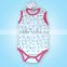 2016 cotton body suit for baby Angel cat printing baby clothes