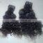 Unprocessed raw virgin indian hairs, curly machine weft, curly hairs, wavy straight hair weaves