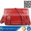 European preppy style bag simple leather cross body bag