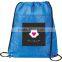 Promotion Waterproof Polyester Drawstring Backpack Shoe Bag