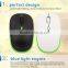 China supplier universal fashionable flat computer mouse for wholesales