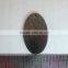 Oval Shaped Brass Pendant For Jewelry Makings With High Quality