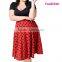 Plus Size Fashionable Evening Party Dress For Fat Women