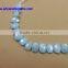 Aquamarine Hand made 10*14 mm Faceted Oval shape, 6" Strand length 100% Natural gemstones
