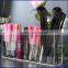 Pure handmade acrylic lipstick holder makeup brush organizer display stand case