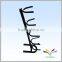 4 tier hot sale flooring knock down metal wire golf display rack stand