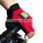 Outdoor cycling sports gloves Cycling equipment red and blue color factory Oem