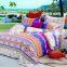 2014 Chinese bright cotton zebra printed home bedding set