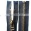 5# bronze zipper open end zipper bronze auto zipper slider customers' slider jacket zipper