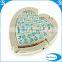 Customized China heart purse holder with shiny nickel