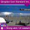 Customizable size balcony sun shades with mounting hardware