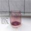 modern light weight purple old fashioned drinking glass