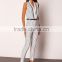 factory direct wholesale clothing stripe fashion two pieces women jumpsuits 2016                        
                                                Quality Choice