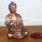 Tabletop decoration religious buddha with tea light holder