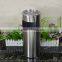 Fashion Round Stainless Steel Bin