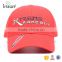 2016 china cap custom baseball hat best quality stitched logo no minimum wholesale hats