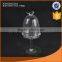 High quality glass cake stand with color from gold supplier