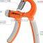 Grip Strengthener and 2 Silicone Grip Rings, Strength Trainer Hand Exerciser Gripper, Adjustable Resistance 20-90 lbs
