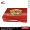 red high glossy lamination custom cigar wooden box for display humidor cabinet