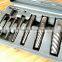 8pc Easy Out Jumbo Screw Extractor Bit Set Broken Bolt Stud Fastener Remover