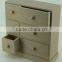 2016 new wooden side cabinet design many small drawers cabinet