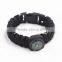survival bracelet, paracord survival bracelett,paracord bracelet with compass